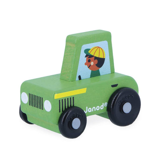 Crossroads Countryside Green Tractor | Janod