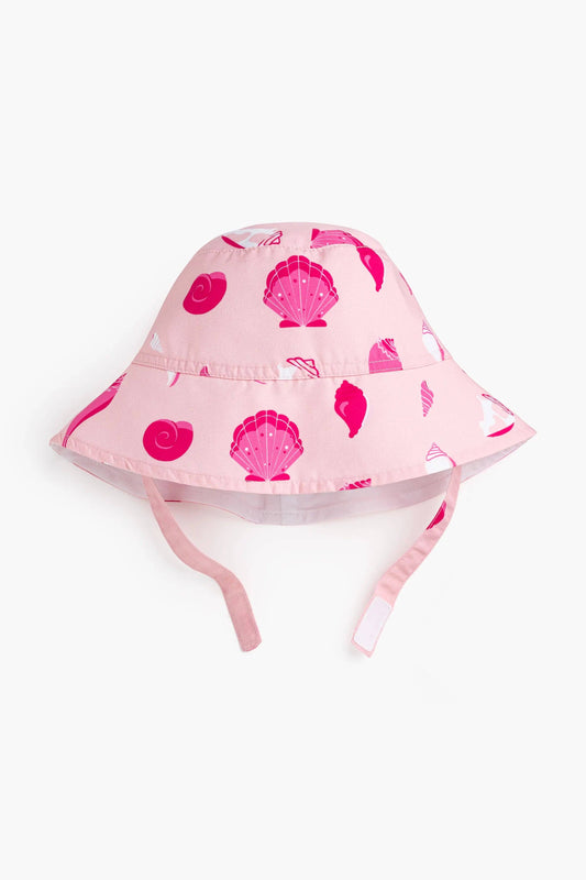 Pink Seashells Sun Hat | Monica + Andy