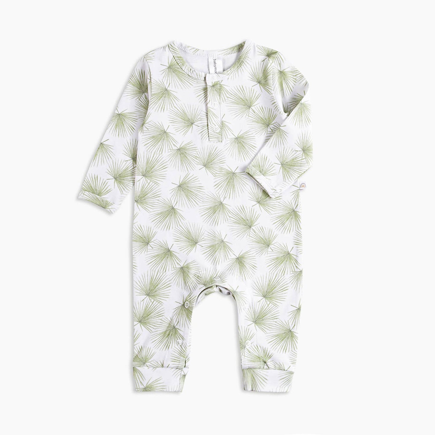 Green Palms Organic Jumpsuit | Babymood Norway