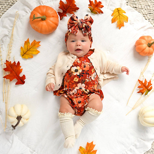 Auburn Skirted Bodysuit | Gigi & Max