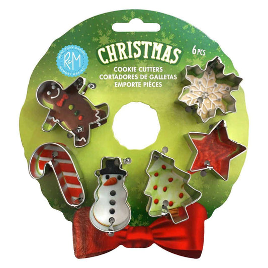 Mini Christmas Cookie Cutter Set | R&M International