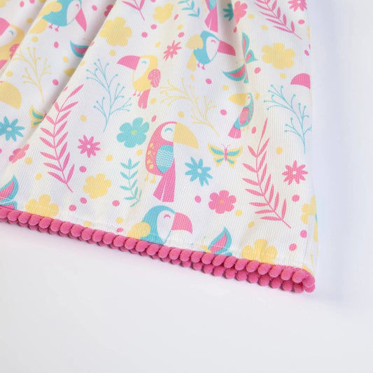 Pink Toucan Dress | FS Baby