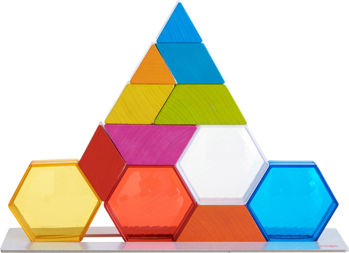 Color Crystals 15 Piece Stacking Game | HABA