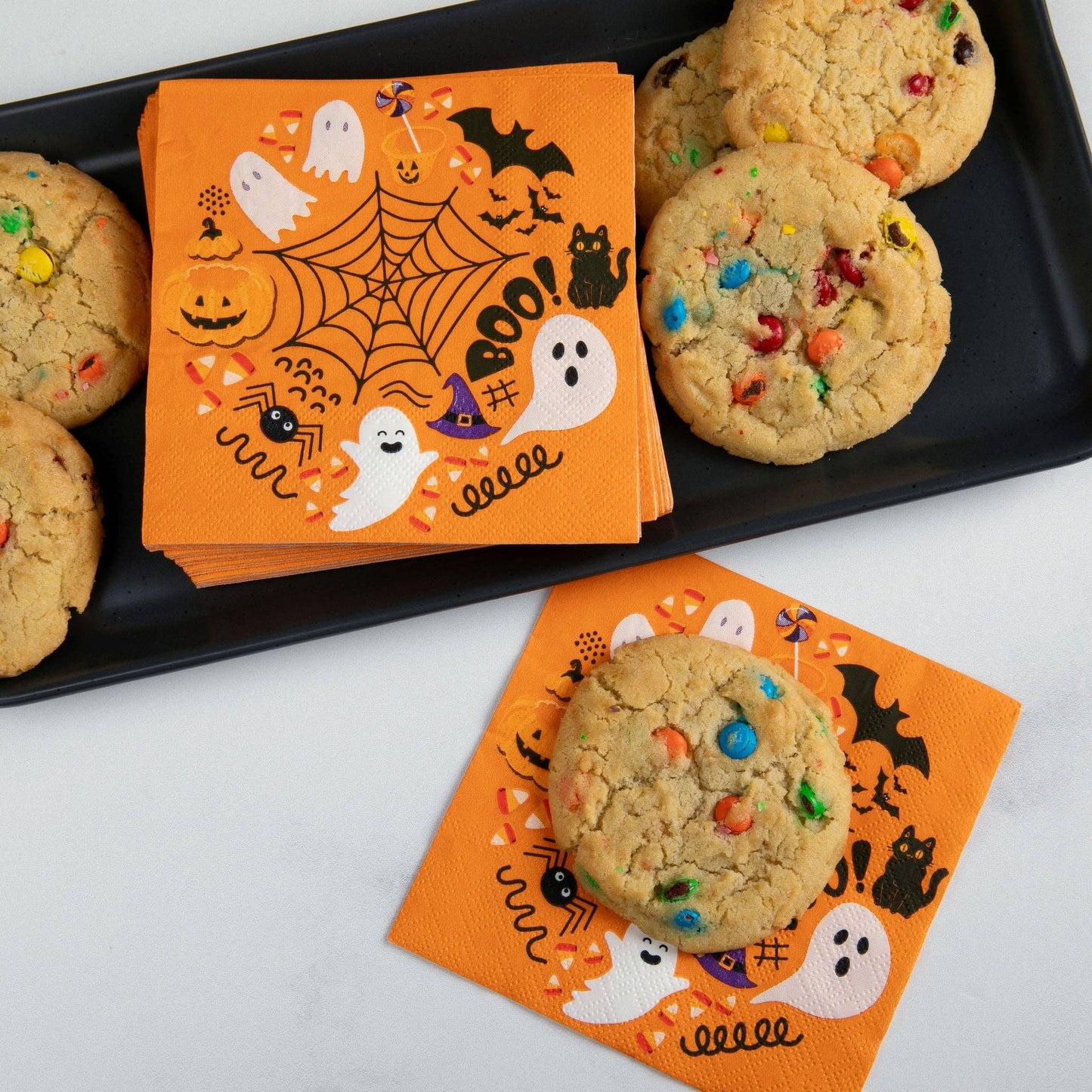 "Spooky Supper" 80 Piece Paper Plate & Napkin Set | Fabuplates