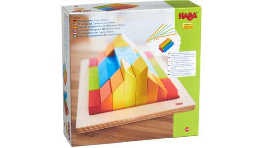 Creative Stones 3D Wooden Arranging Blocks | HABA