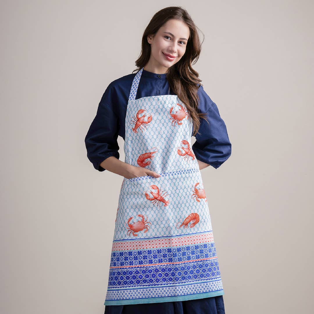 Lobster Love Apron | Maison d'Hermine