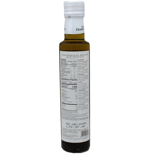 Basil Infused EVOO - 8.5oz (250ml) | Terre Francescane