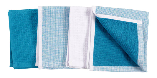 Linden Reversible Terry Dish Cloth - Set Of 4 | KAF Home