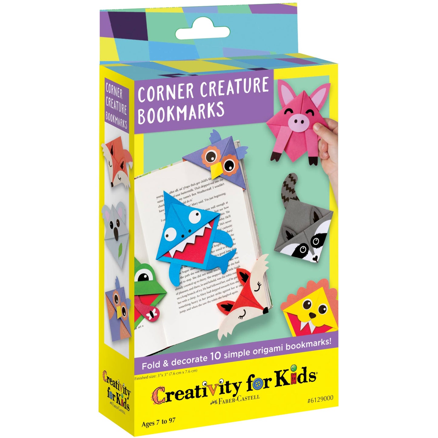 Corner Creature Bookmarks Mini Craft Kit | Faber-Castell