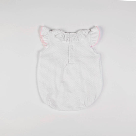 Collared Bubble Romper | FS Baby