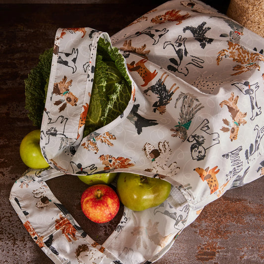 Roll-Up Reusable Bag (Various Prints) | Ulster Weavers