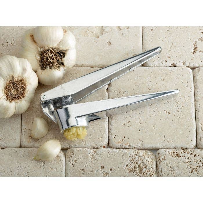Fantes Cousin Umberto's No-Peel, Self Cleaning Garlic Press | HIC Kitchen
