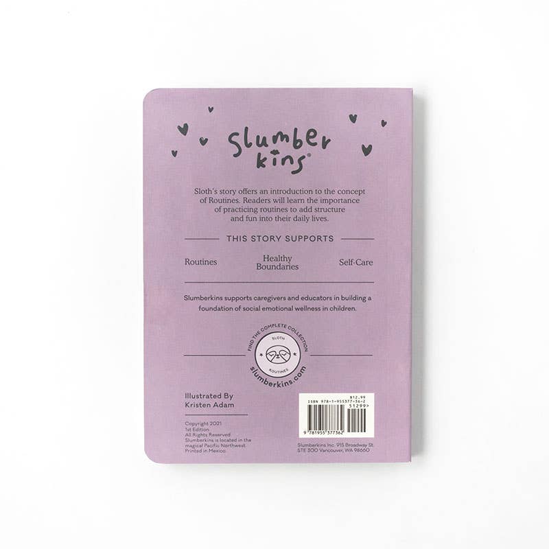 Sloth's Routines Plush Snuggler Set | Slumberkins