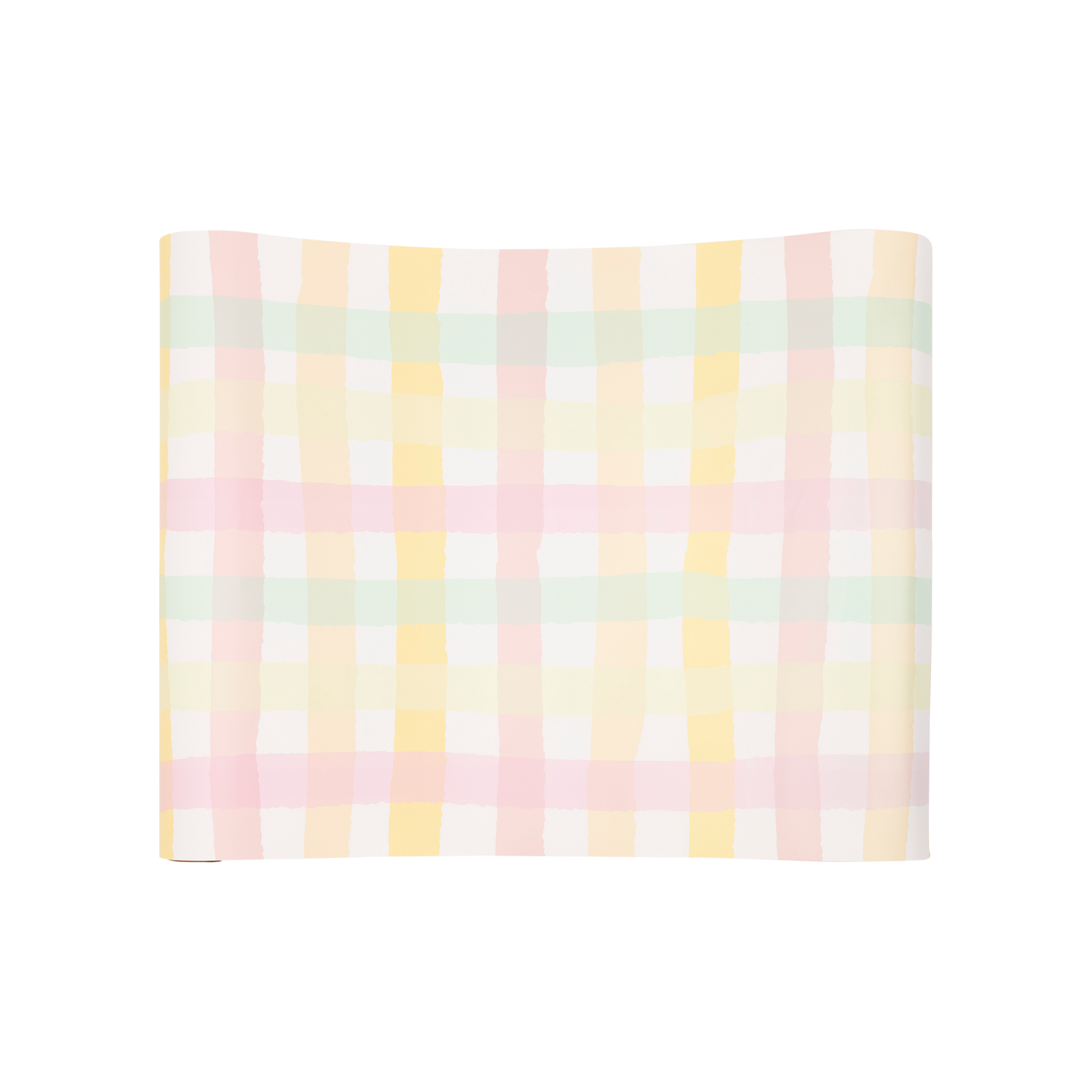 Spring Checks Paper Table Runner| My Mind's Eye