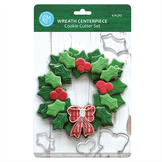 Wreath Centerpiece Cookie Cutter Set | R&M International