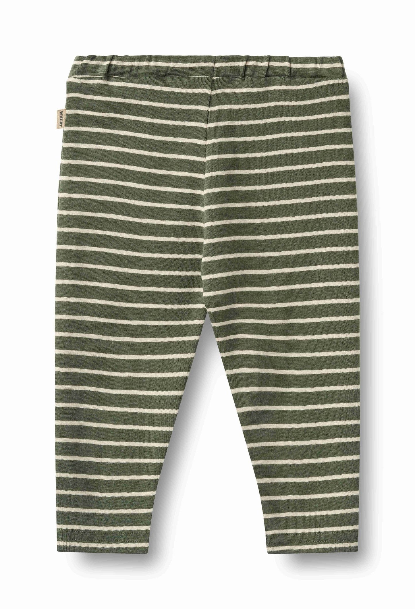 Manfred Dark Green Stripe Pants | Wheat