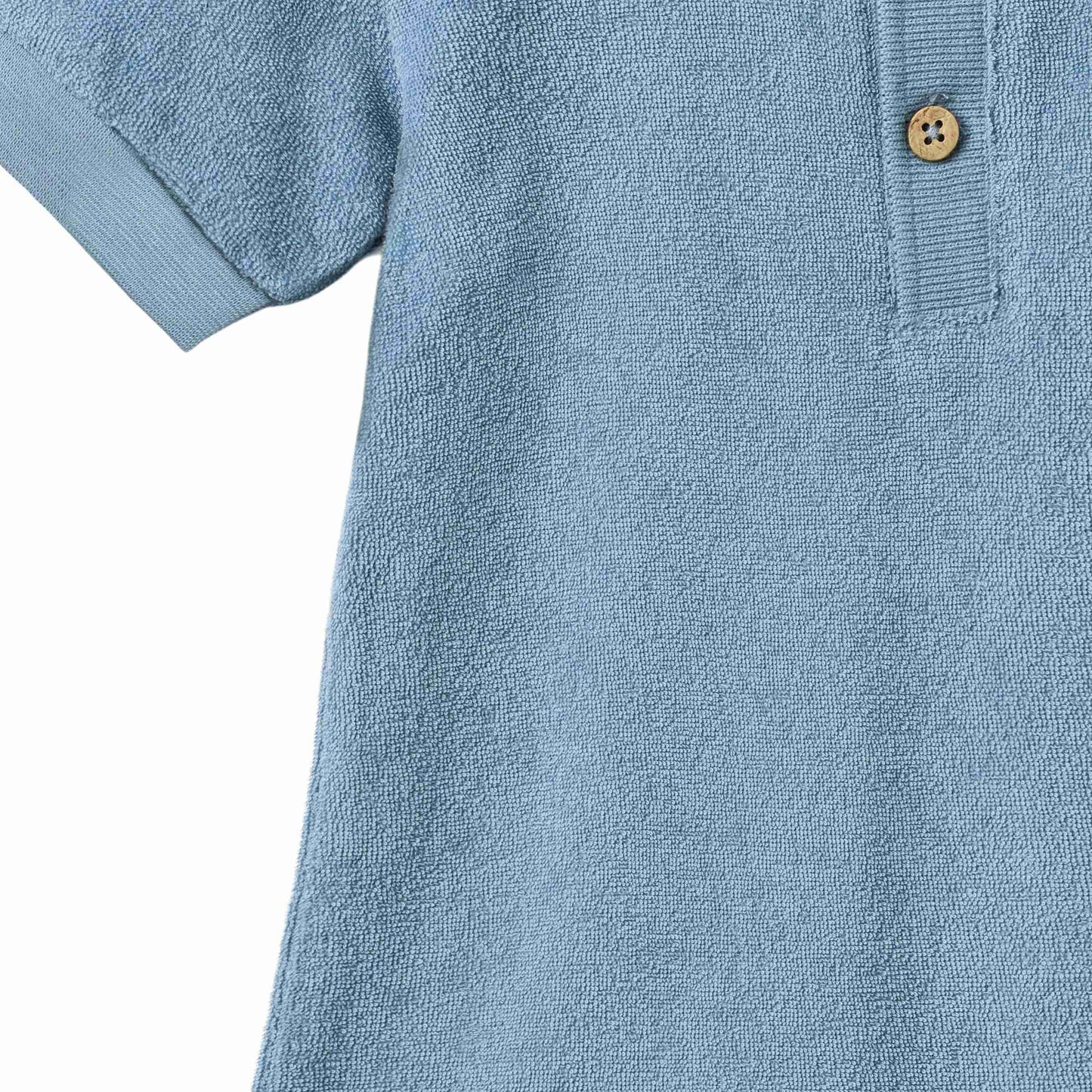 Faded Denim Sully Playsuit | Wheat