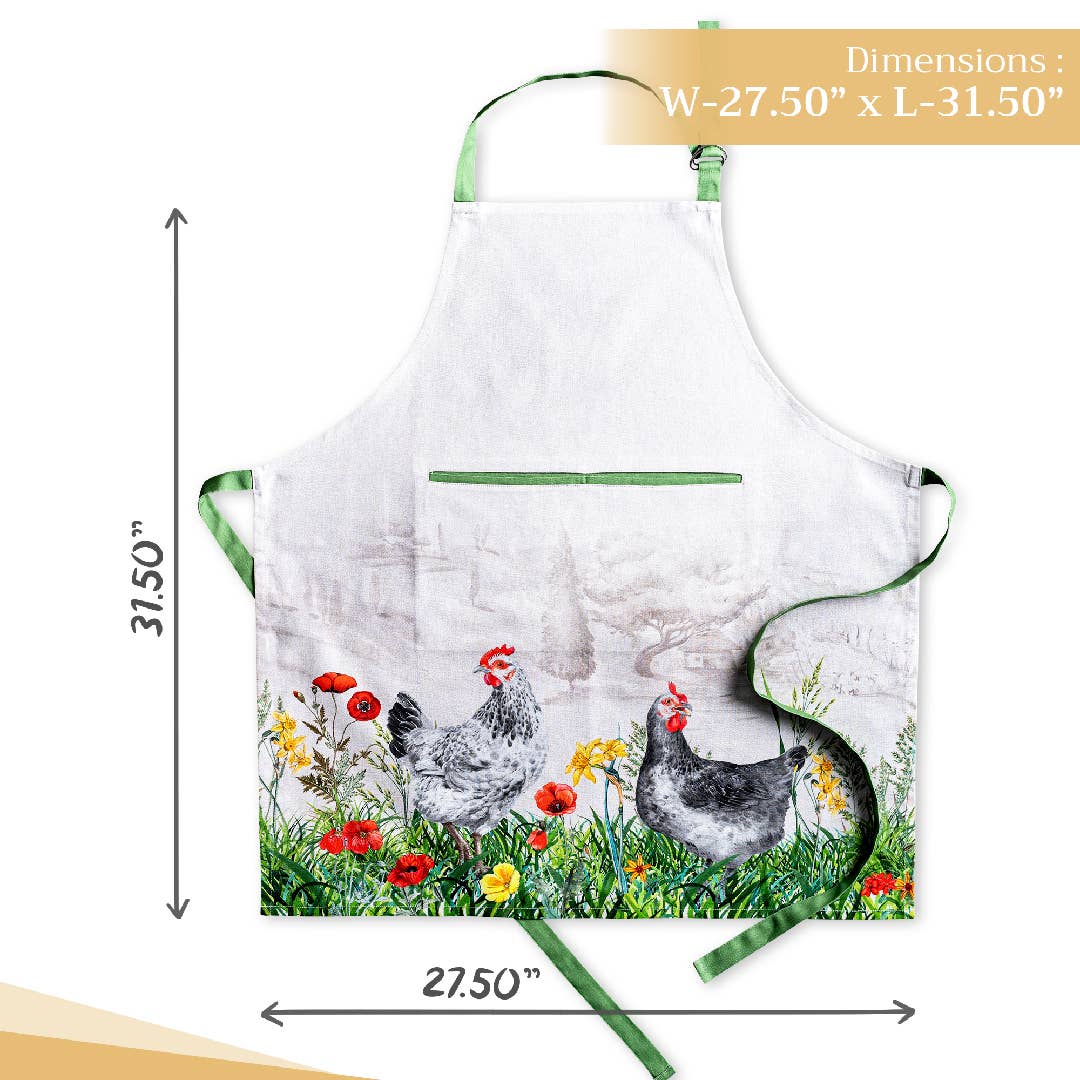 Basse Cour Apron | Maison d'Hermine