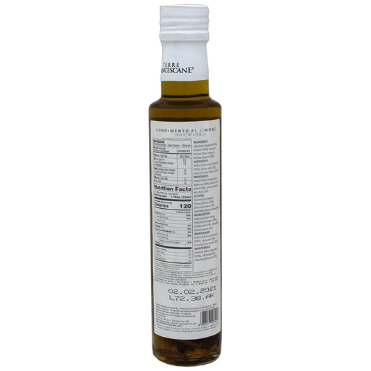 Lemon Infused EVOO - 8.5oz (250ml) | Terre Francescane