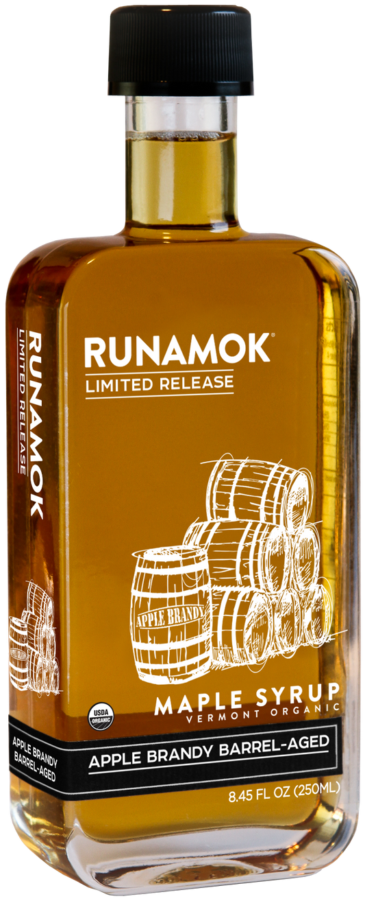 Apple Brandy Barrel-Aged Organic Maple Syrup | Runamok