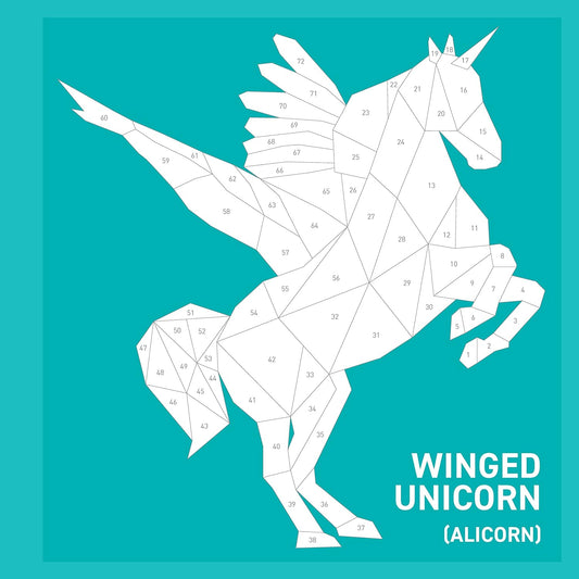 My Sticker Paintings: Unicorns | Happy Fox