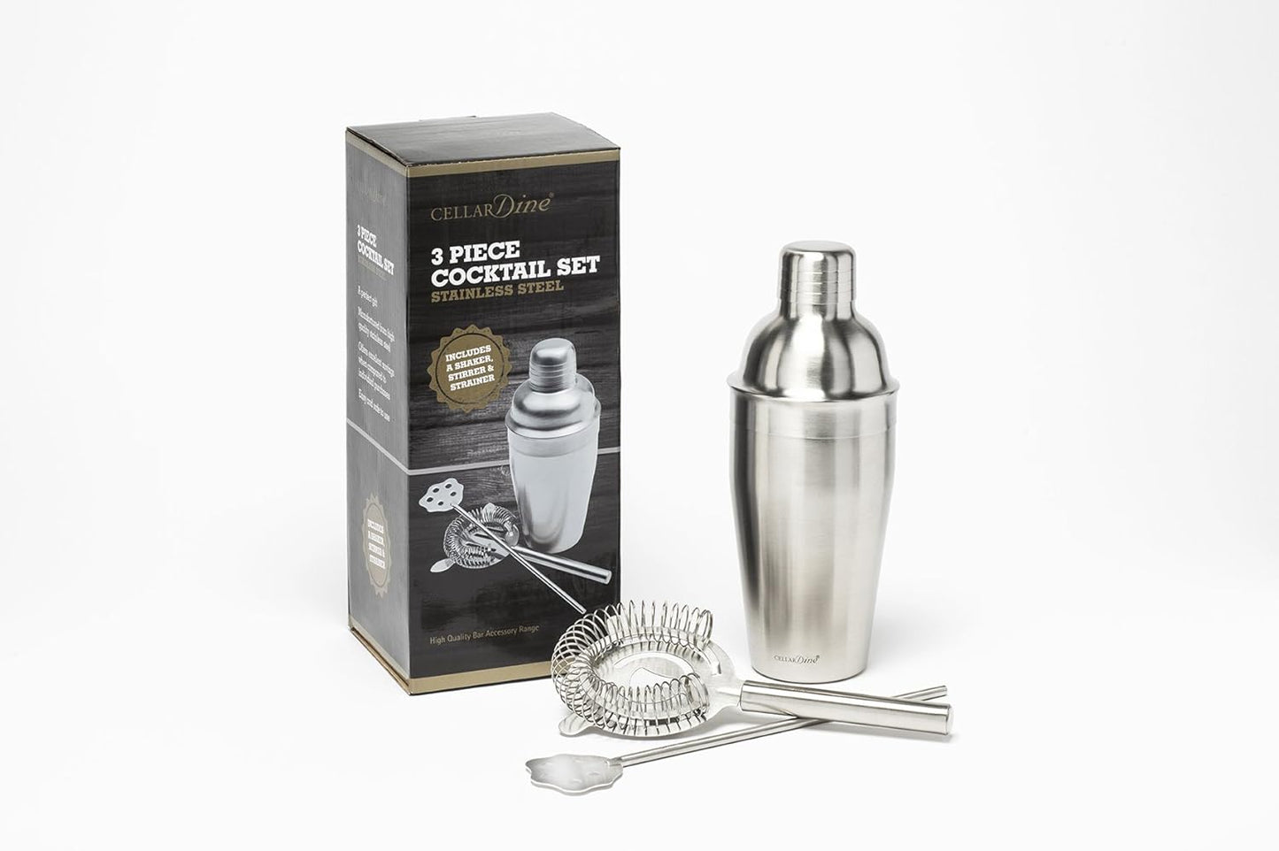 3 Piece Cocktail Shaker | Dexam