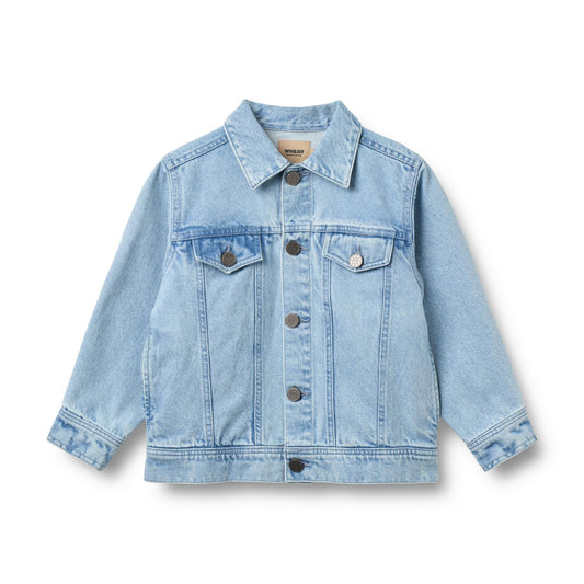 Light Blue Bowie Denim Jacket | Wheat