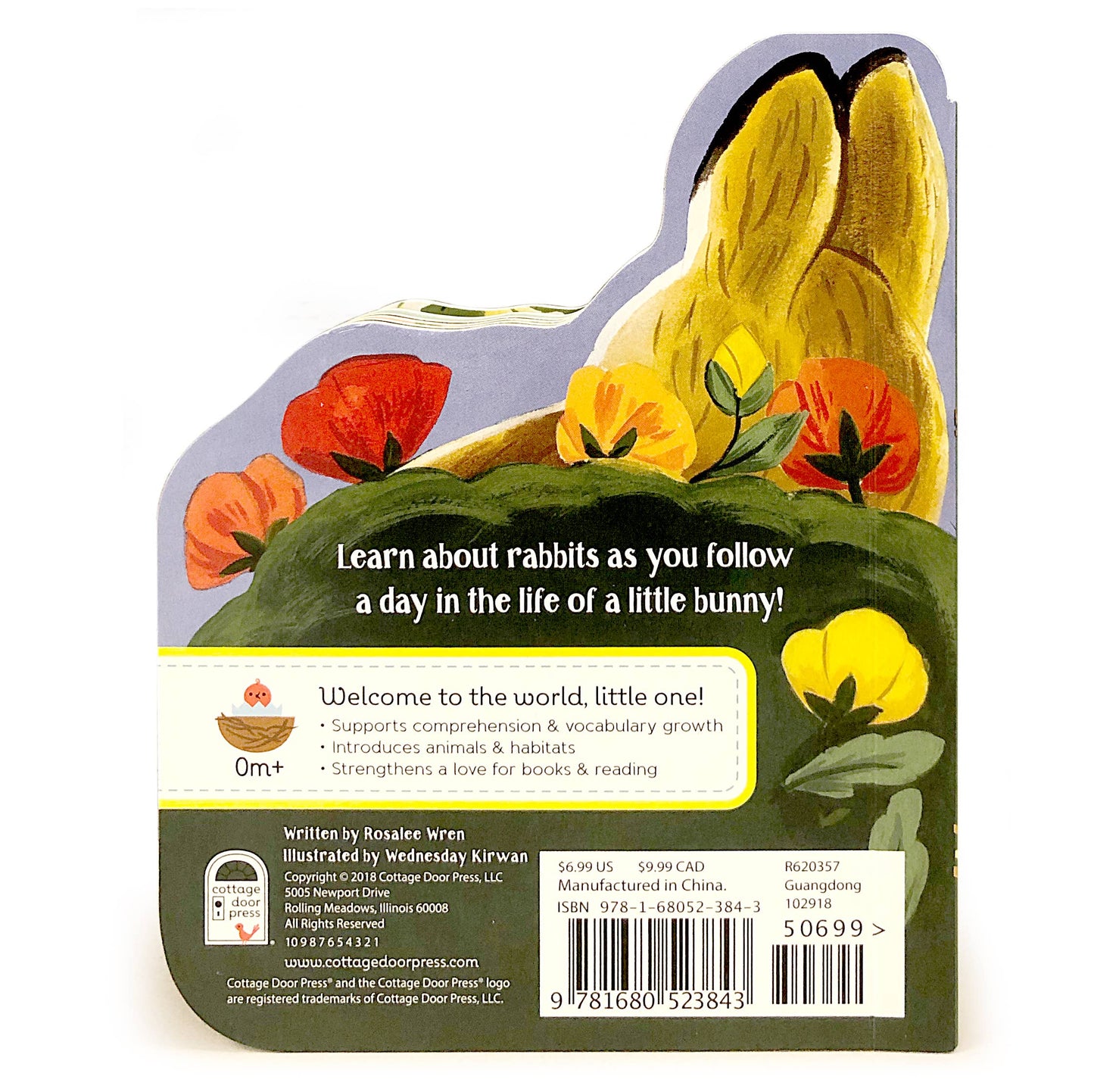 A Little Bunny Board Book | Cottage Door Press