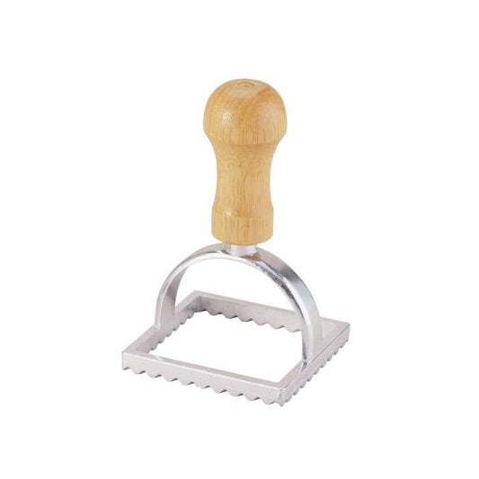 Fantes Ravioli Stamp - 2" Fluted Square Stamp | HIC Kitchen