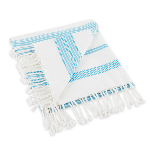 Surfrider Stripe Fouta Turkish Towel | Design Imports
