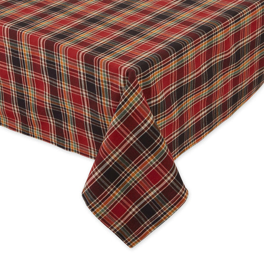 High Country Plaid Tablecloth | DII