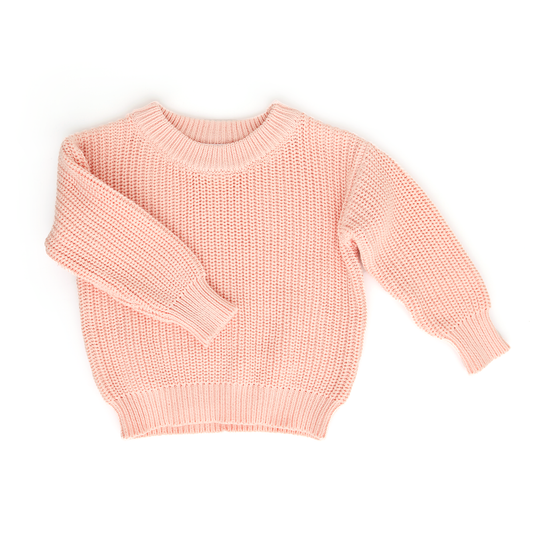 Light Pink Knit Sweater | Gigi & Max
