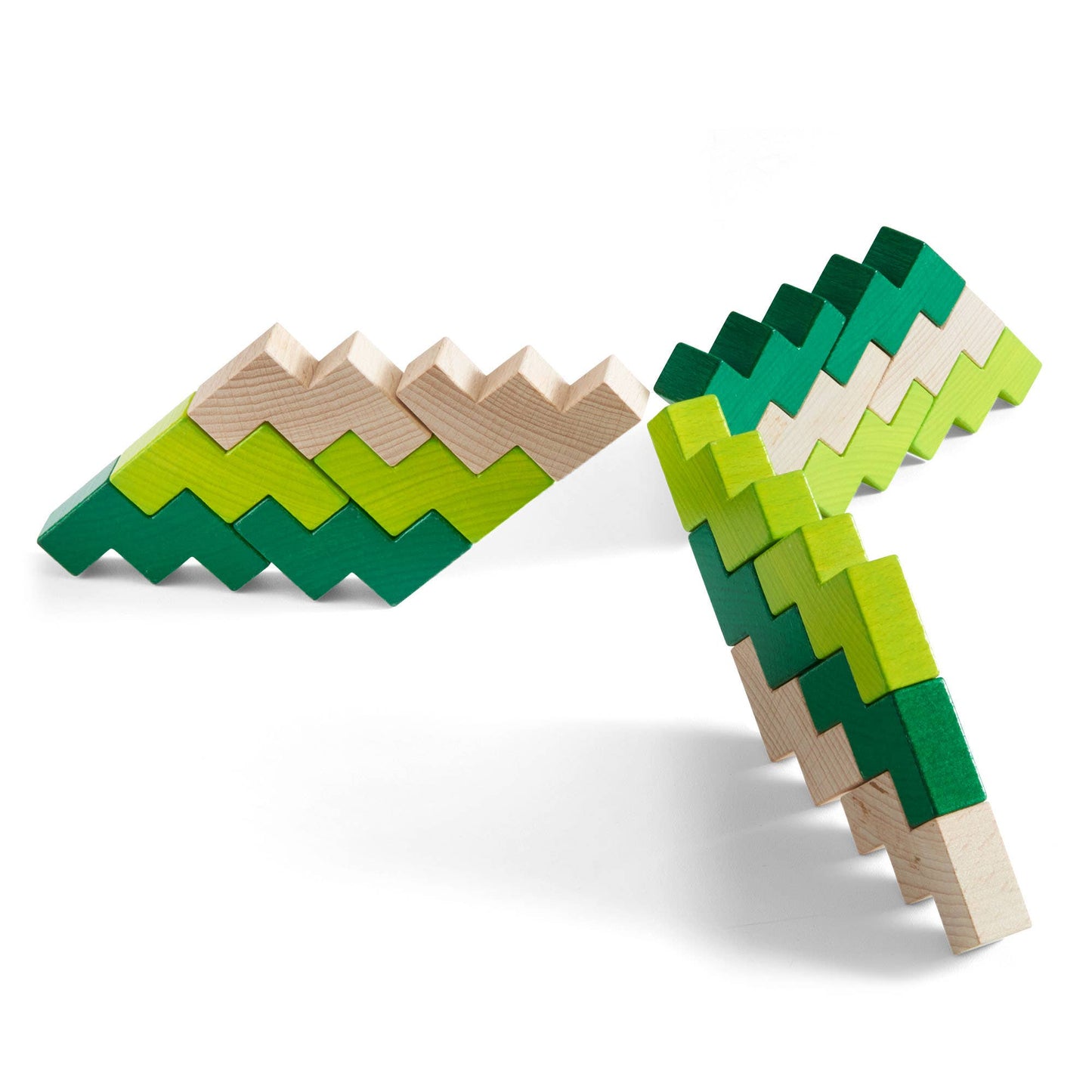 3D Viridis Wooden Stacking Game | HABA