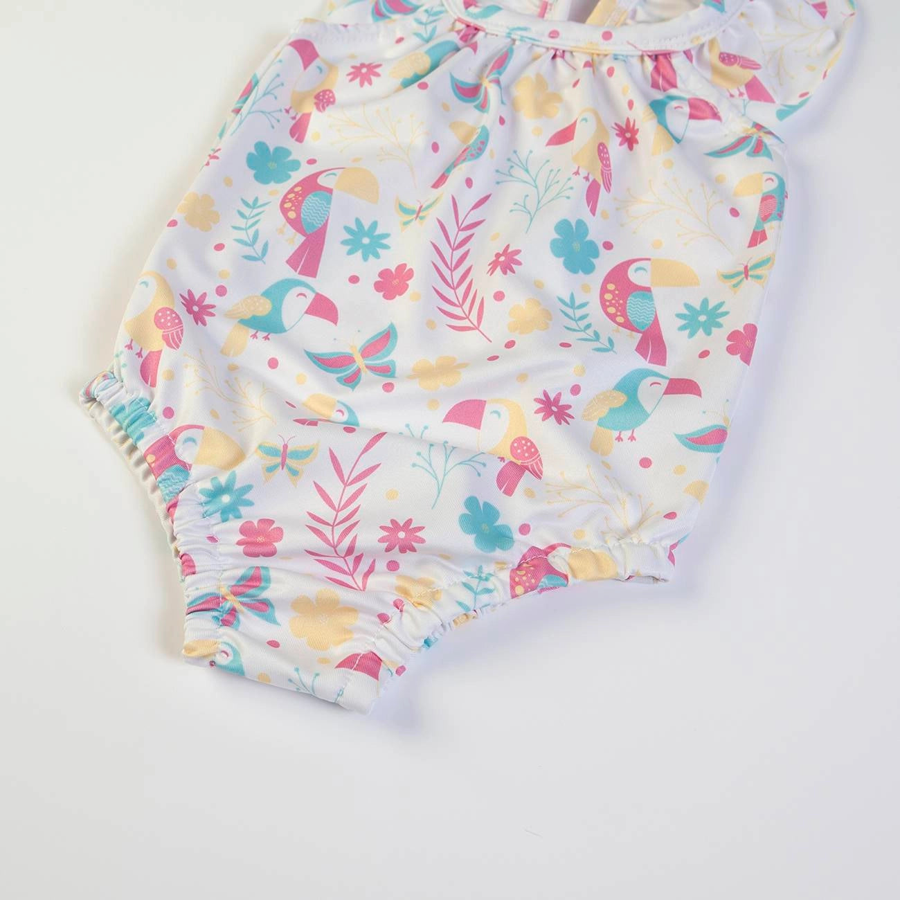 Pink Toucan Swimsuit | FS Baby