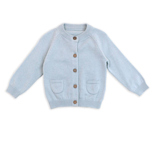 Milan Pastel Organic Cardigan | Viverano Organics