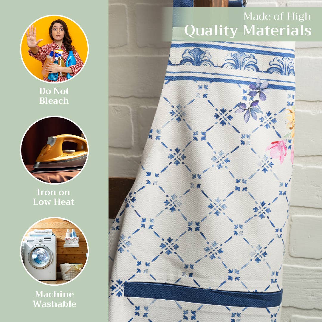 Faience Apron | Maison d'Hermine