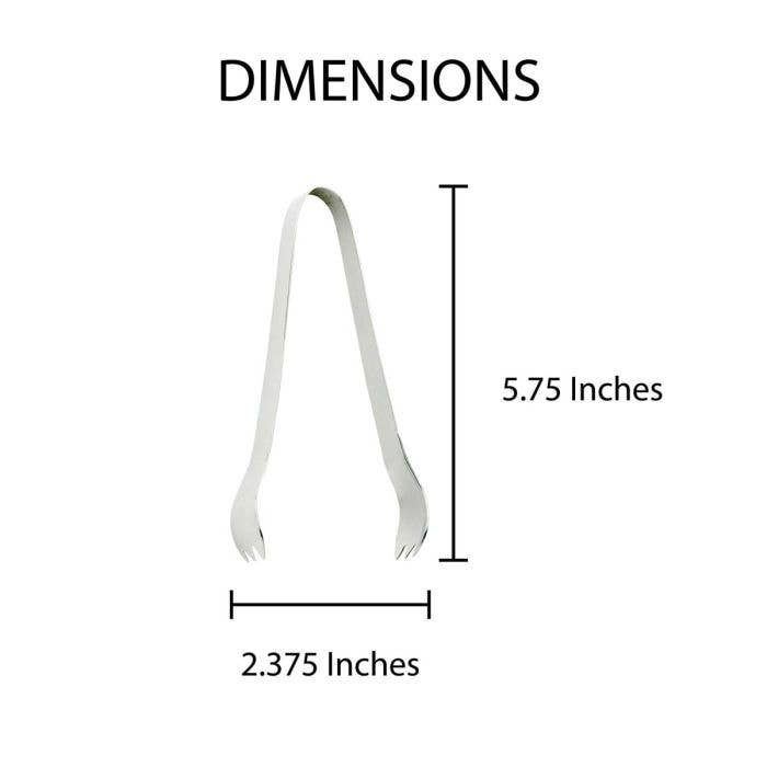 6" Ice Tongs | HIC Kitchen