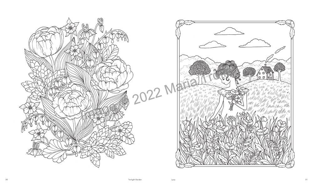 Maria Trolle’s Universe Coloring Book | Gibbs Smith