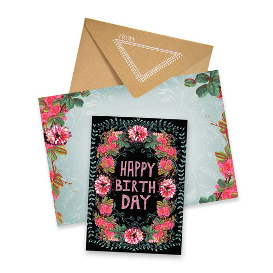 Wild At Heart Birthday Card | Papaya