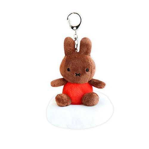 Miffy Dream on Cloud Plush Bag Charm | K-Wonderland
