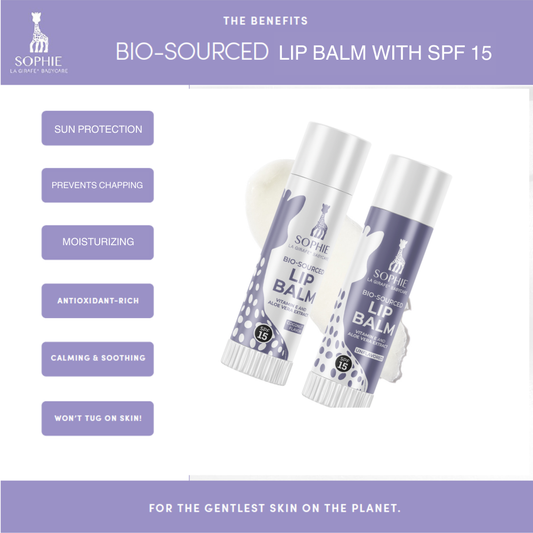 Bio-Sourced Lip Balm (SPF 15) | Sophie La Girafe Babycare
