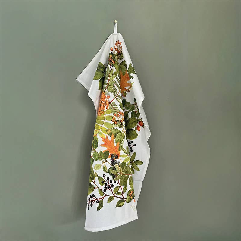 Autumn Organic Cotton Tea Towel | Koustrup & Co