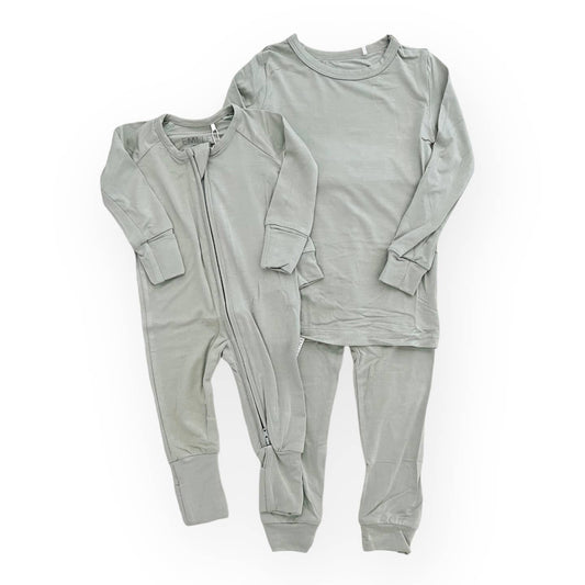 Mint Bamboo Pajama Set | Emi Lei
