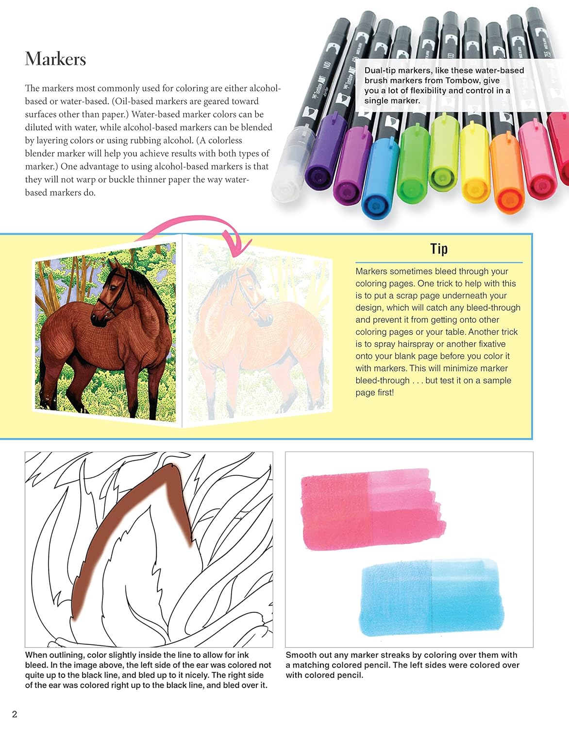 Horses Coloring Book | Veronica Hue