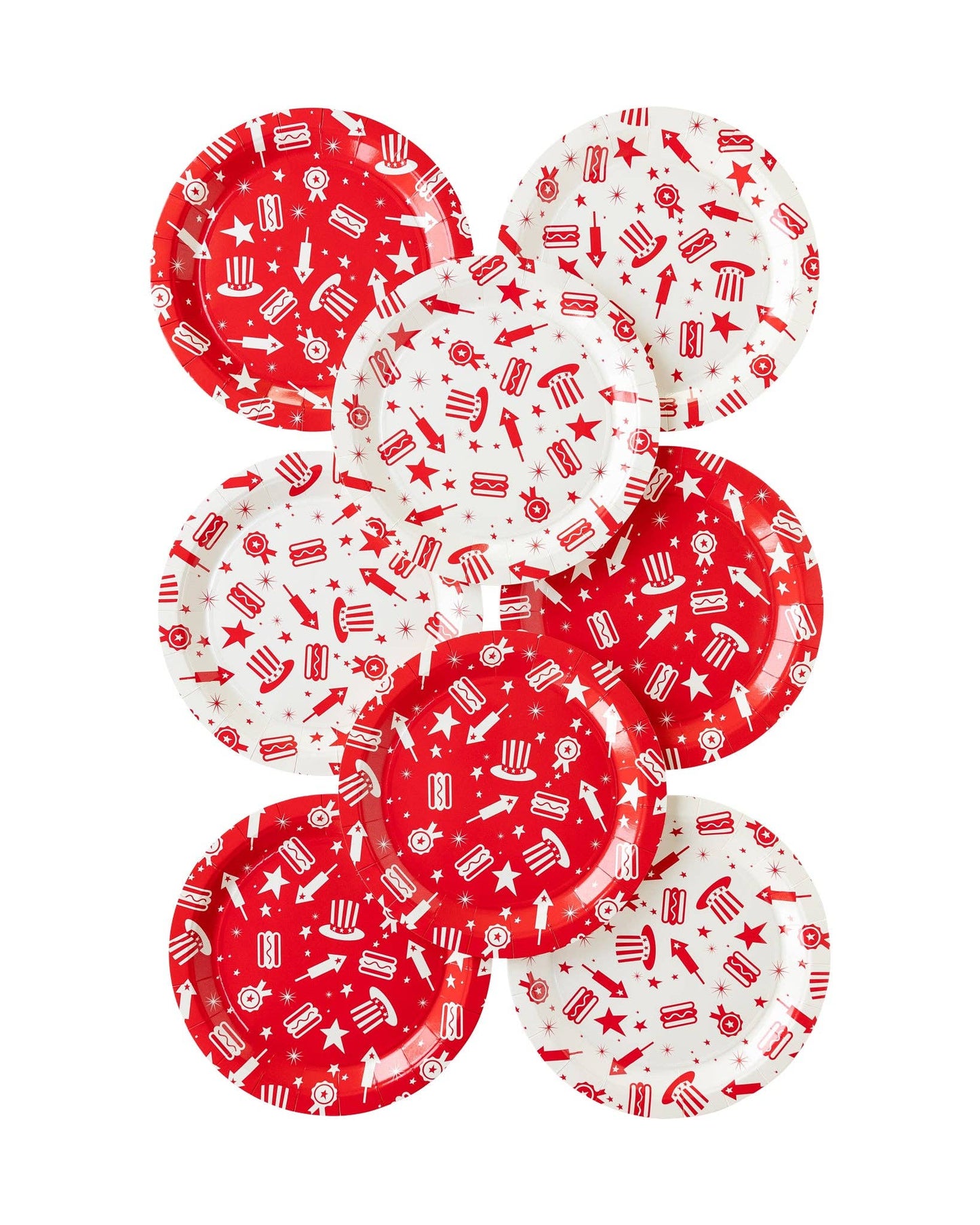Americana Icon Paper Plate Set | My Mind's Eye