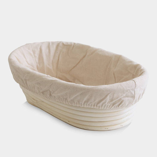 Oval Proofing Basket and Liner | Breadtopia