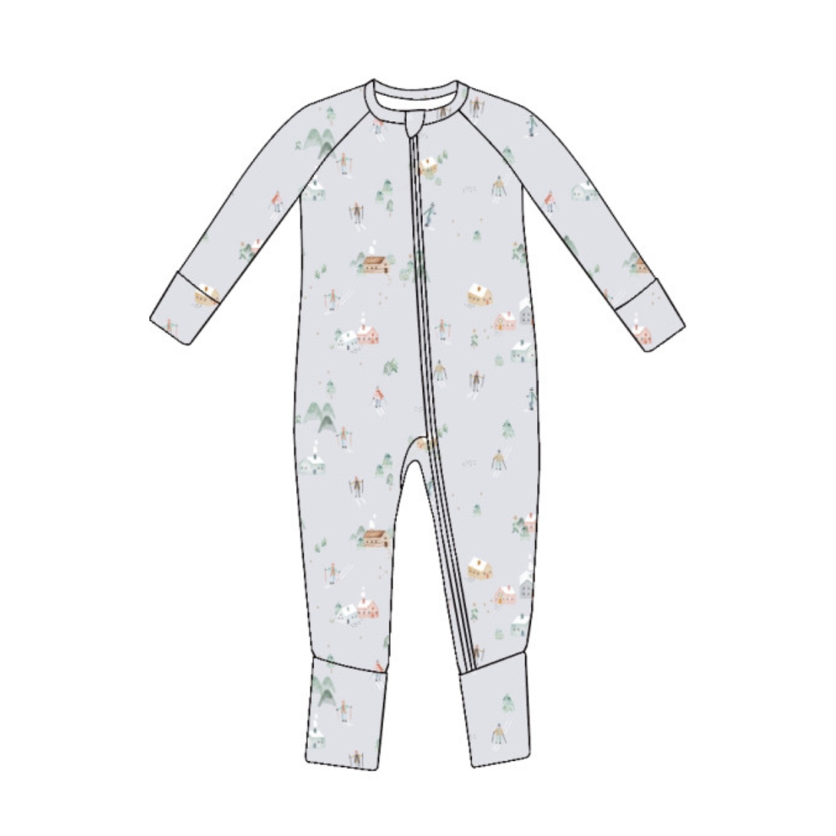 Alpine Bamboo Convertible Romper | Emi Lei