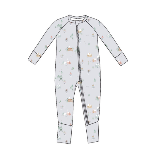 Alpine Bamboo Convertible Romper | Emi Lei