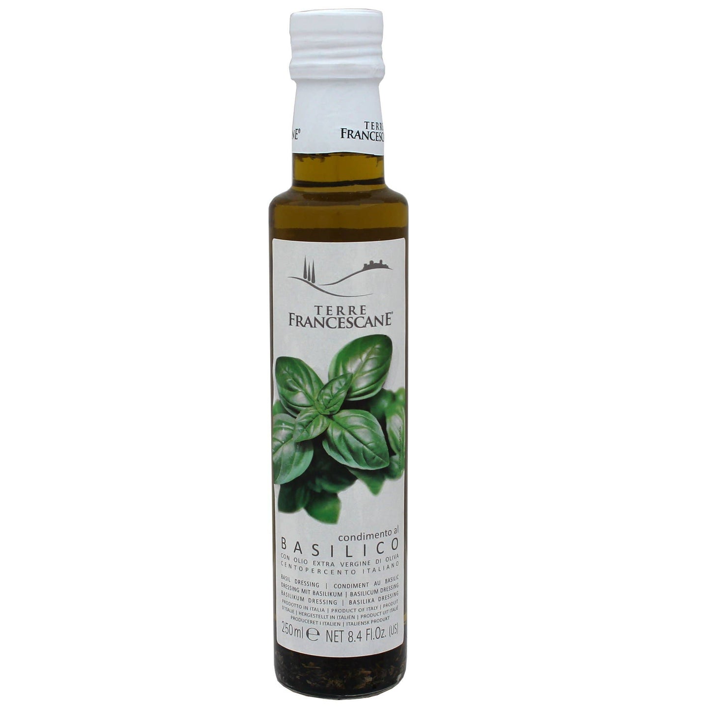 Basil Infused EVOO - 8.5oz (250ml) | Terre Francescane