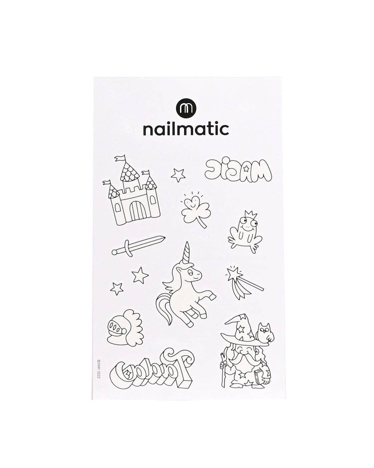 Temporary Coloring Tattoos - Magic world | VICI Brands
